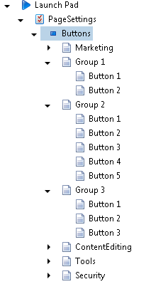 test-sitecore-launchpad-button-groups