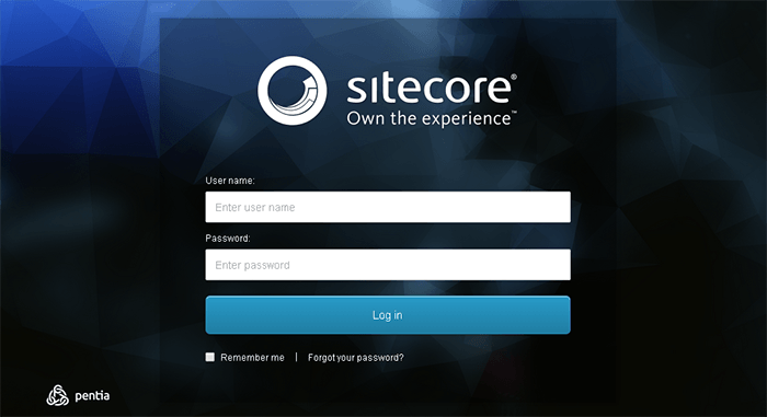 Changing the image on the login screen in Sitecore 8 | Laub plus Co